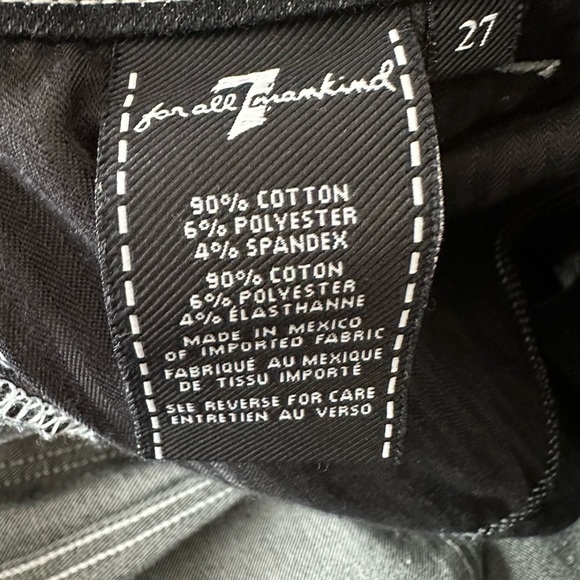 7 for all mankind skinny jeans - Picture 4 of 8